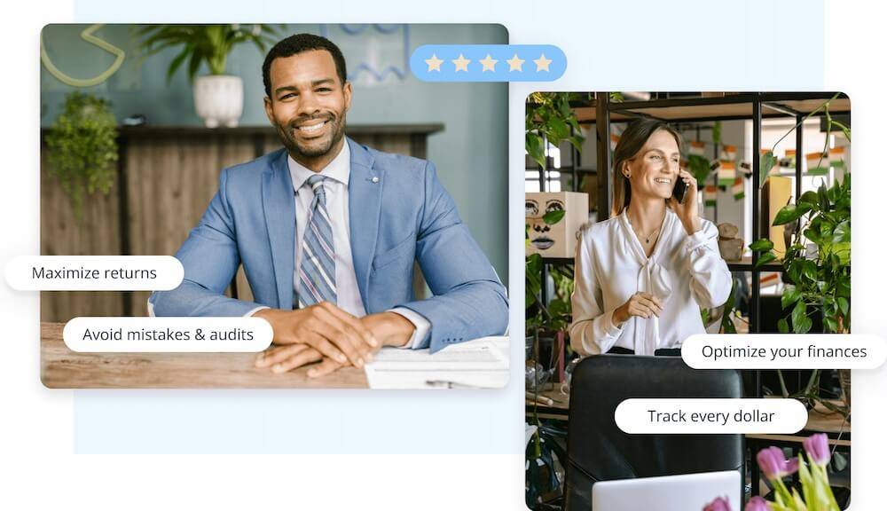 Work with business image