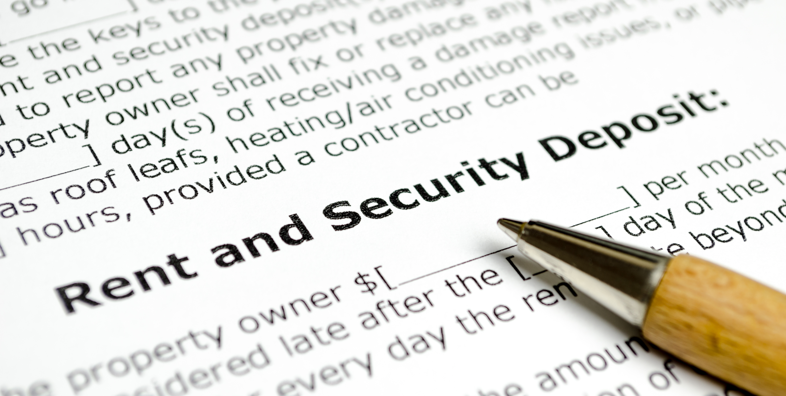 The Landlord’s Guide to Security Deposits