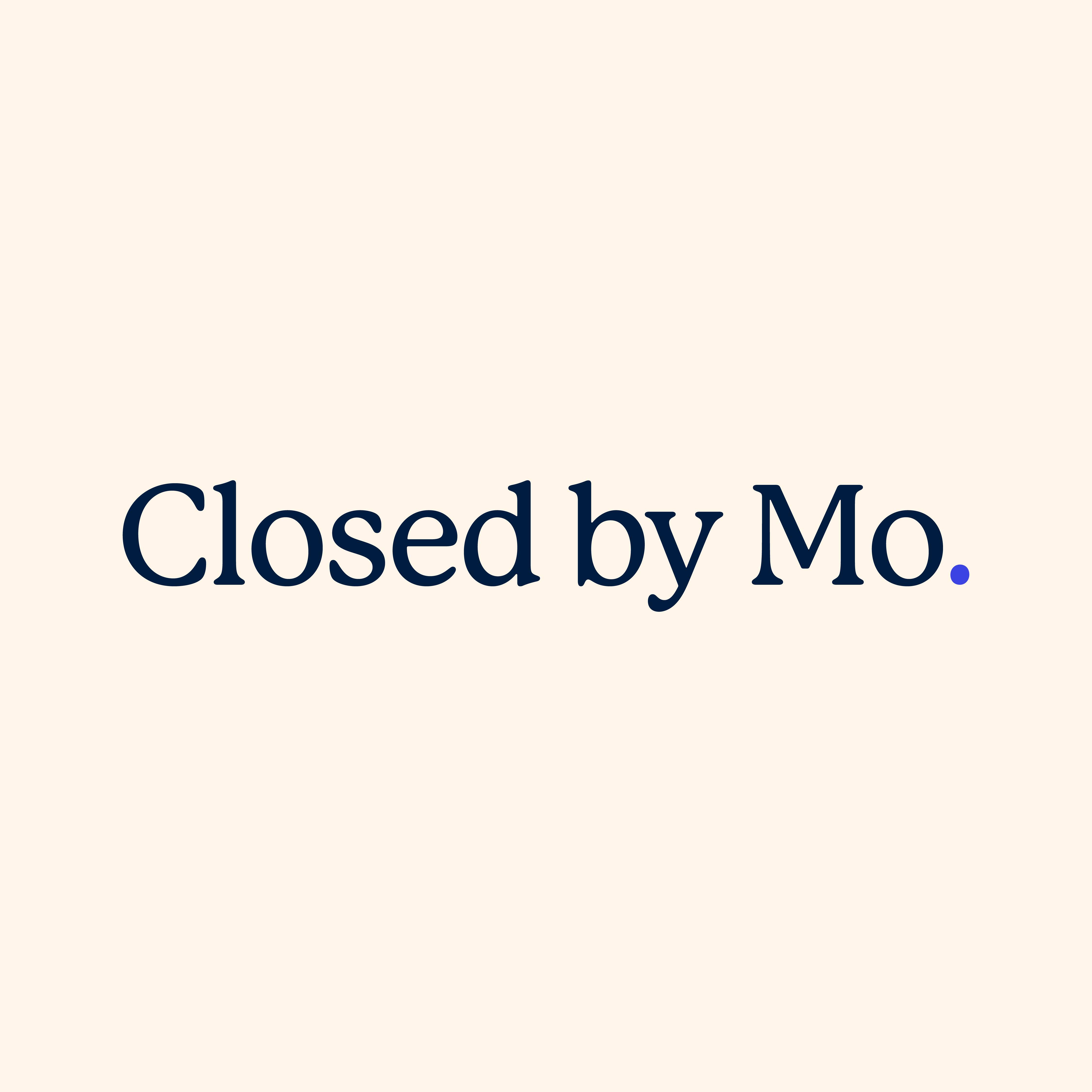 ClosedbyMo  Logo